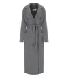 Elisabetta Franchi Emblem-embroidered Fine-knit Coat