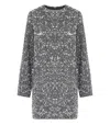Elisabetta Franchi Sequinned Chenille Mini Dress