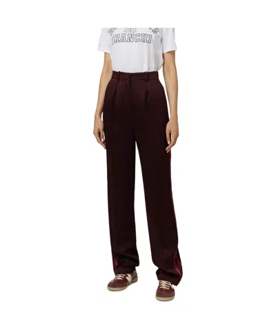 Elisabetta Franchi Straight Casual Pants In Black