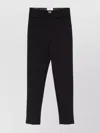 Elisabetta Franchi Straight Cropped High Waist Trousers
