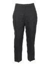 Elisabetta Franchi Straight-leg Tailored Pants In Black
