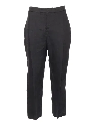 Elisabetta Franchi Straight-leg Tailored Pants In Black