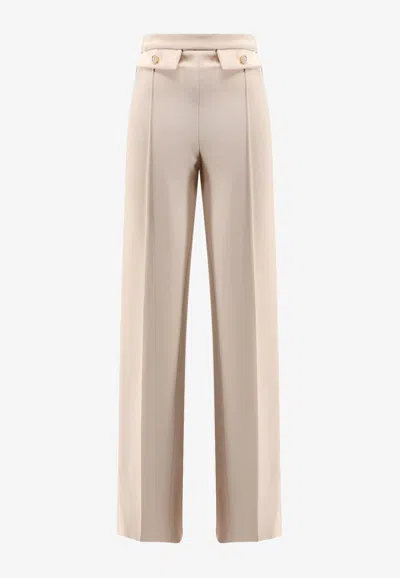 ELISABETTA FRANCHI STRAIGHT-LEG TAILORED PANTS
