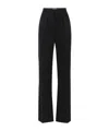 Elisabetta Franchi Straight-leg Tailored Trousers In Black