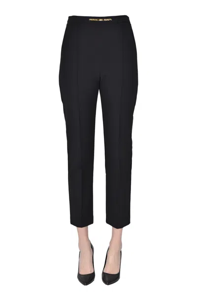 Elisabetta Franchi Straight Leg Trousers