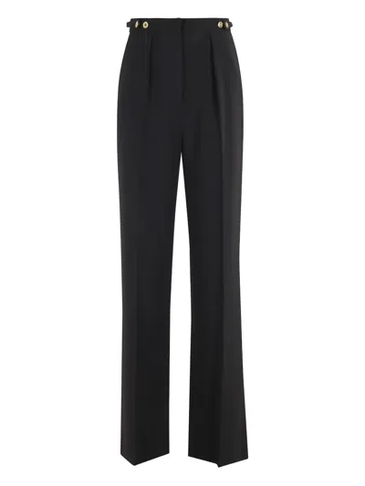 ELISABETTA FRANCHI STRAIGHT-LEG TROUSERS