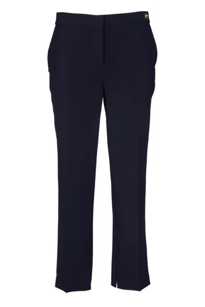 Elisabetta Franchi Straight-leg Trousers With Tailored Silhouette