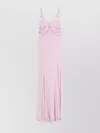 Elisabetta Franchi Red Carpet Stretch Viscose Long Dress