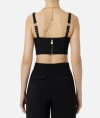 Elisabetta Franchi Balcony Top Tops Black