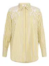 Elisabetta Franchi Gestreiftes Hemd