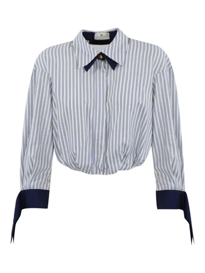 ELISABETTA FRANCHI CAMISA - BLANCO