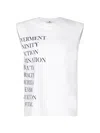 Elisabetta Franchi Structured-shoulders Print T-shirt In White