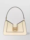 Elisabetta Franchi Structured Strap Bag Gold Hardware