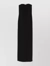Elisabetta Franchi Structured Strapless Maxi Dress With Embellishment Detail