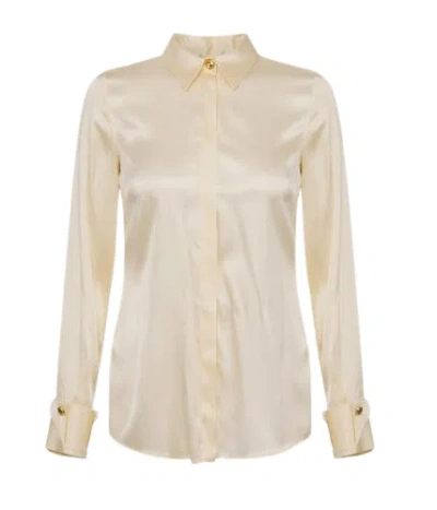 Elisabetta Franchi Stylish And Versatile Shirt In Yellow