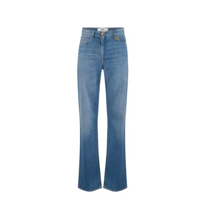 Elisabetta Franchi Stylish Trousers For Spring/summer 2026 In Light Blue