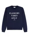 Elisabetta Franchi Sweatshirt In Blue