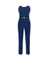 Elisabetta Franchi Classic Overall In Blue