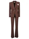 Elisabetta Franchi Suit In Brown