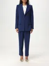 Elisabetta Franchi Single-breasted Jacket In Blau