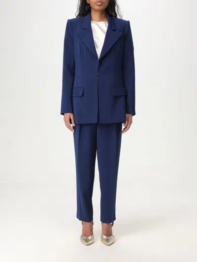 ELISABETTA FRANCHI SUIT ELISABETTA FRANCHI WOMAN COLOR BLUE,G57403009