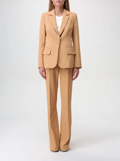 Elisabetta Franchi Anzug  Damen Farbe Camel