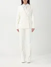 Elisabetta Franchi Suit  Woman Color Ivory In Ivory