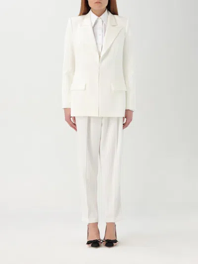 Elisabetta Franchi Suit  Woman Color Ivory In Ivory