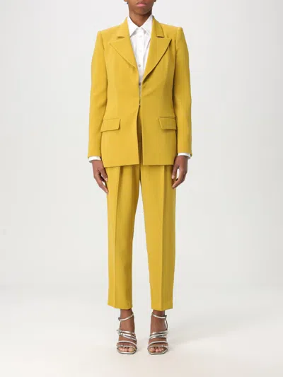 ELISABETTA FRANCHI SUIT ELISABETTA FRANCHI WOMAN COLOR MUSTARD,G57403046