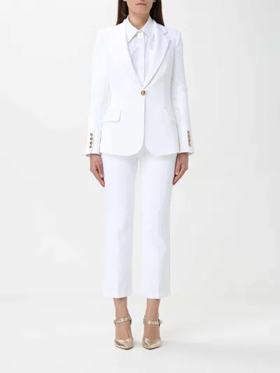ELISABETTA FRANCHI SUIT ELISABETTA FRANCHI WOMAN COLOR WHITE,426403001