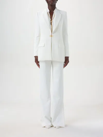 Elisabetta Franchi Suit  Woman Color White In Weiss