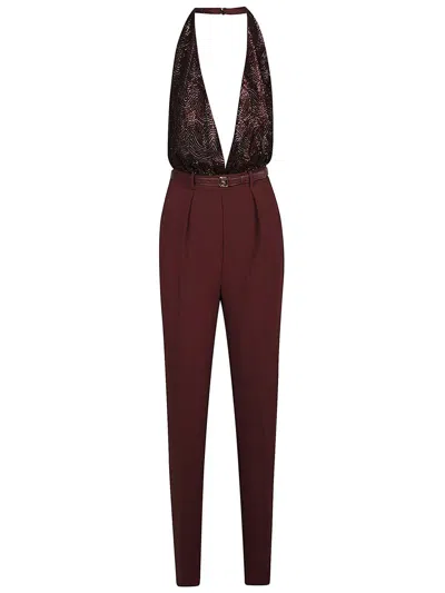 Elisabetta Franchi Suit In Red