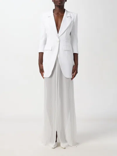 Elisabetta Franchi Suit Separate  Woman Color White