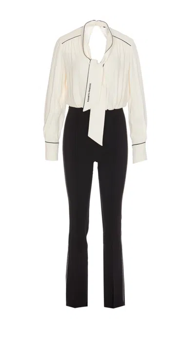 Elisabetta Franchi Suit In White