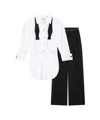 Elisabetta Franchi Suit With Bow Details In White