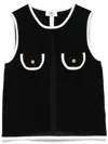 Elisabetta Franchi Sleeveless Mesh Top