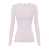 Elisabetta Franchi Sheer-detailed Sweater In Beige