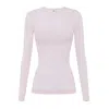 Elisabetta Franchi Sheer-detailed Sweater In Beige