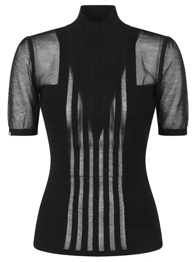 Elisabetta Franchi Sweater In Black