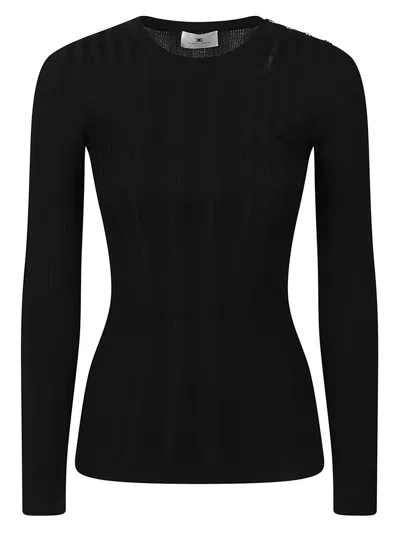 Elisabetta Franchi Sweater In Black