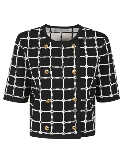 Elisabetta Franchi Sweater In Black