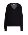 Elisabetta Franchi Maglia In Misto Lana Nero In Black