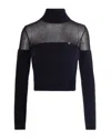 Elisabetta Franchi Sweater With Logo Jewelry In Black