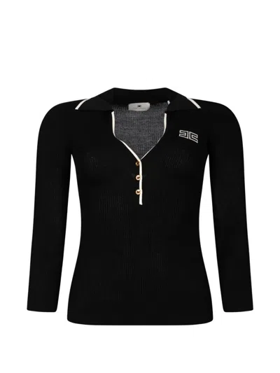 Elisabetta Franchi Sweater In Black