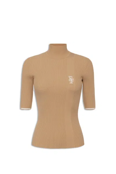 Elisabetta Franchi Sweater In Braun