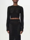 Elisabetta Franchi Sweater  Woman Color Black