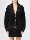 Elisabetta Franchi Textured Cardigan In Black