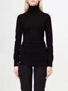 Elisabetta Franchi Roll-neck Sweater In Schwarz