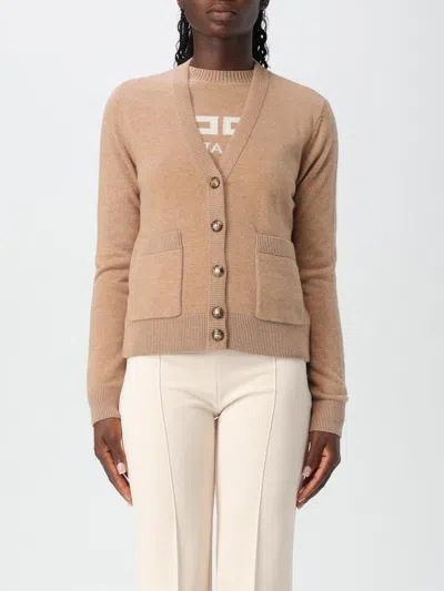 Elisabetta Franchi Sweater  Woman Color Camel
