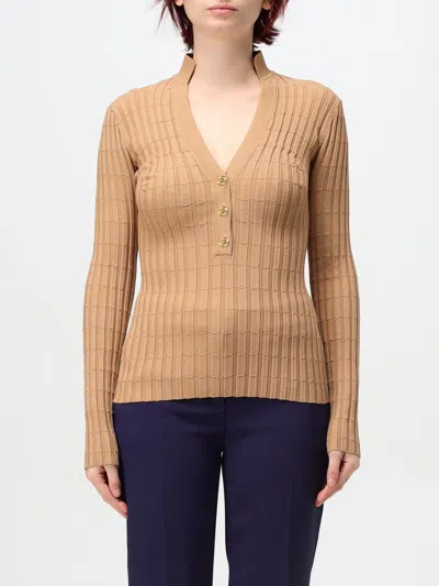 Elisabetta Franchi Sweater  Woman Color Camel